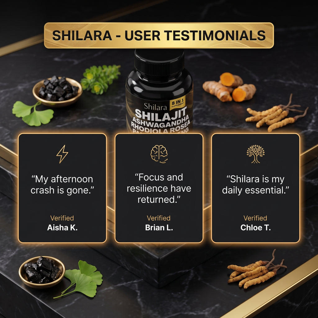 8-in-1 Shilajit Ashwagandha Supplement
